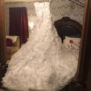 Size 10XL David’s Bridal wedding dress